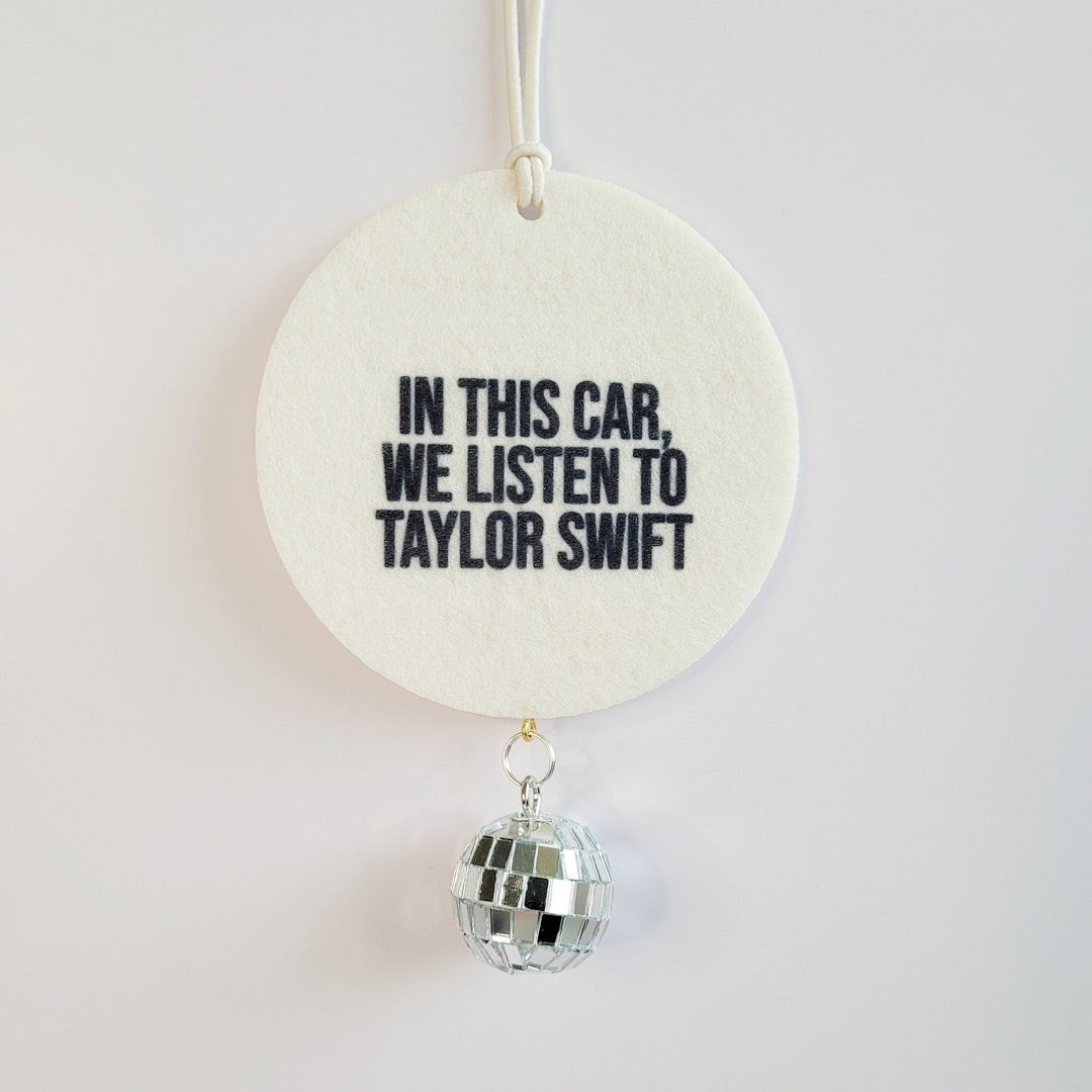 In This Car Taylor Swift Air Freshener Etsy