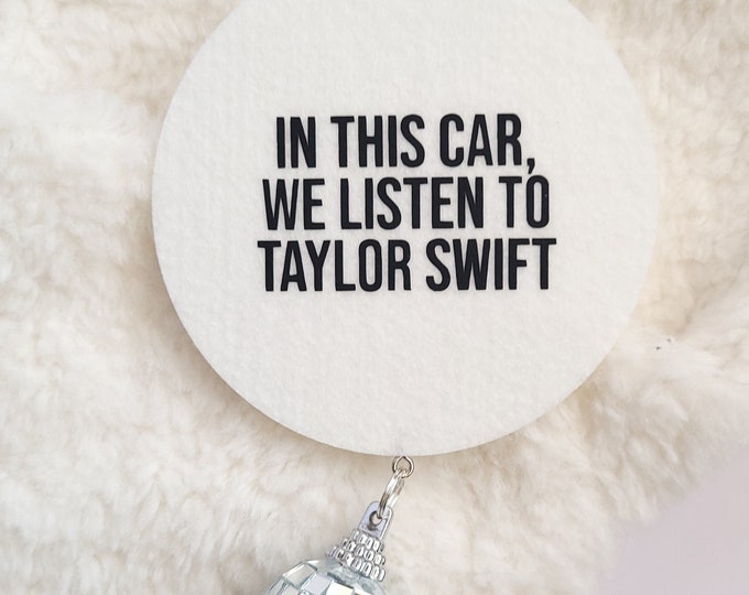 In This Car Taylor Swift Air Freshener - Etsy