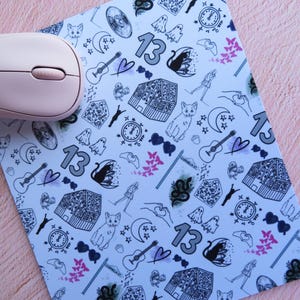 Taylor Inspired Mouse Pad | Swiftie Aesthetic Desk Mat Office Accessory