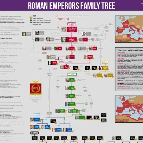 Roman Emperors Family Tree Usefulcharts