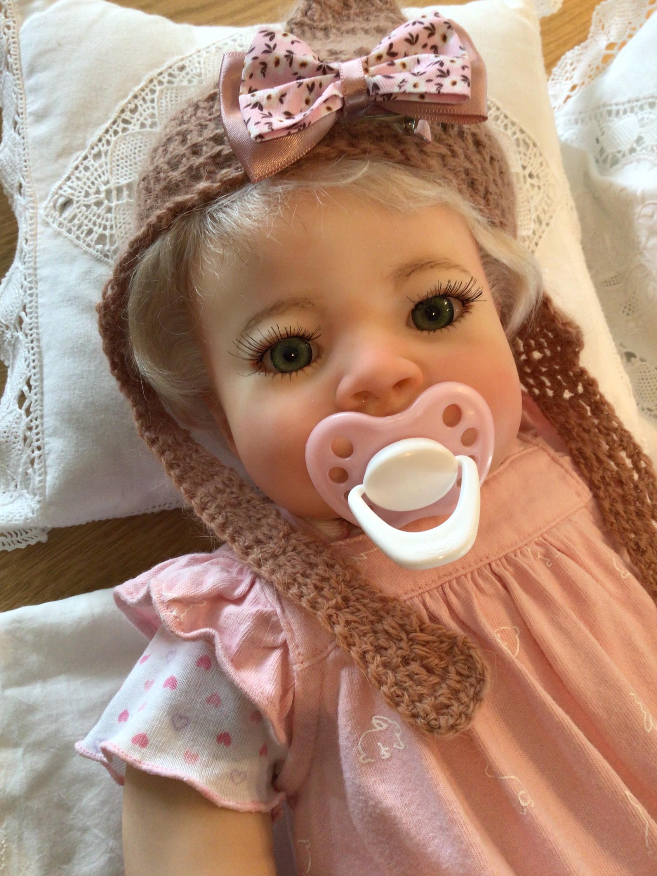 Cute Reborn Realborn MARY AWAKE 21”5lbs, Full Limbs,beautiful Baby