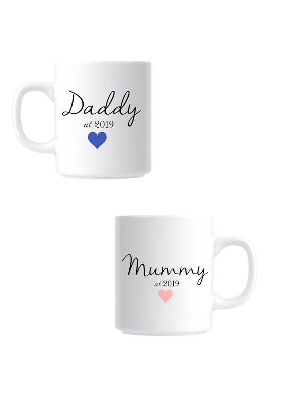 mummy and daddy mug 2019