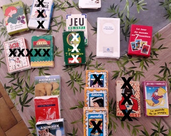 Collector publicitaire * lot de 10 JEUX de cartes