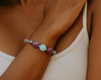 Depressie-reliëfarmband-armband ter ondersteuning van de strijd tegen depressie-depressie-ondersteuning-mindfulnesscadeau