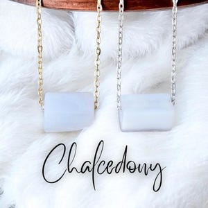 Chalcedony Necklace: Stone of Alignment & Fresh Perspective