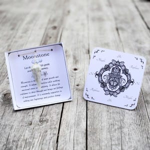 Moonstone Pendulum Kit: Divination Board & Instructions - Spiritual Guidance