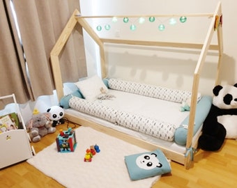 Linge De Lit Bebe Boudins De Lit Cabane Sur Par Jeanneetsibylle Linge De Lit Bebe Boudins De Lit Cabane Sur Par Jeanneetsibylle