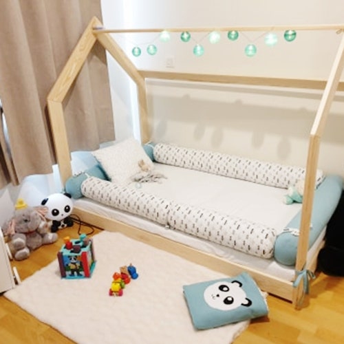 For Mattresses On The Floor Bed Hut Teepee Bed Bed Etsy