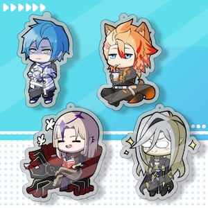 Hololive EN Chibi Gen 3 5cm (2 inches) Acrylic Charms