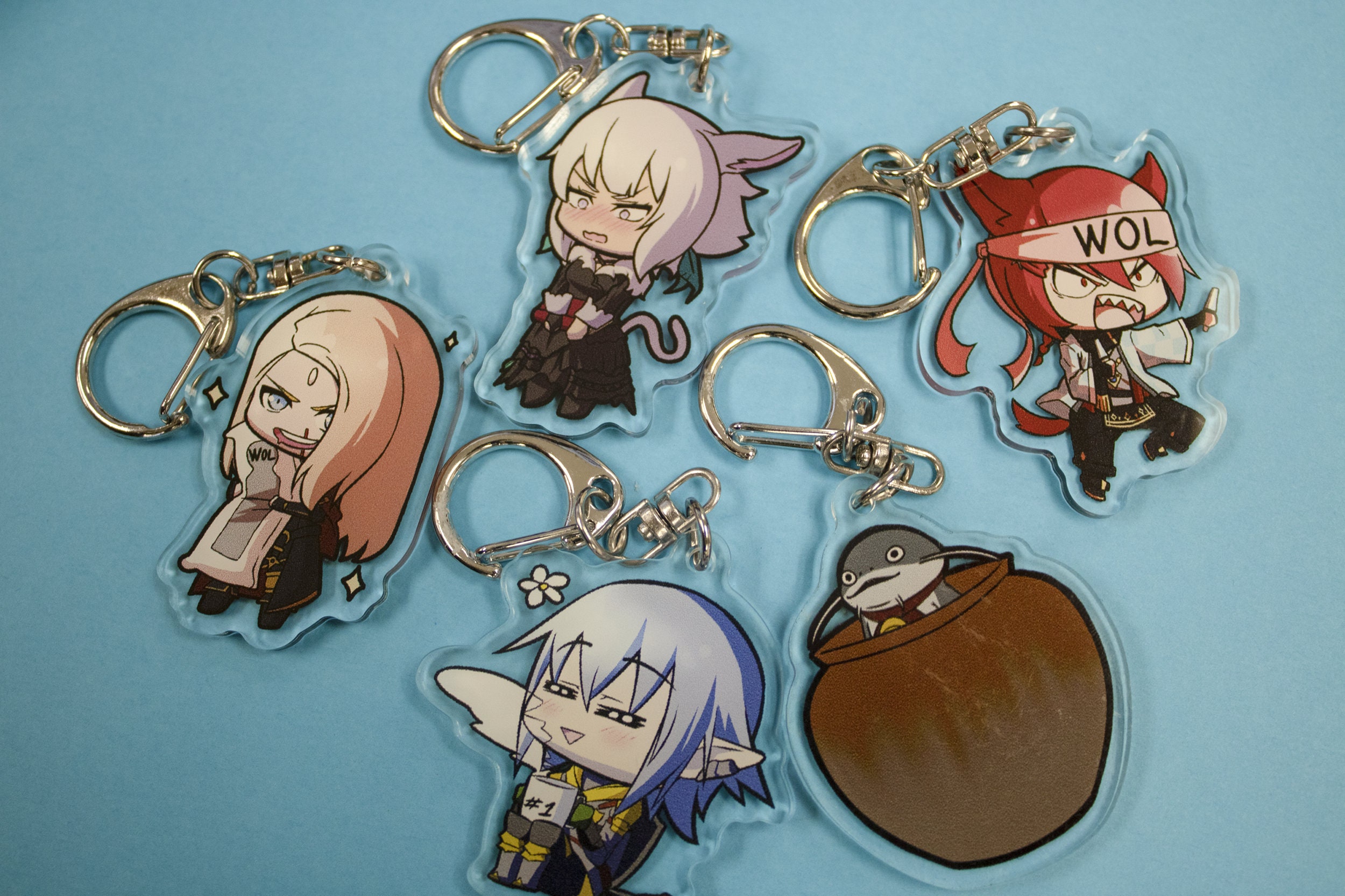 Final Fantasy 14 5cm (2 inches) Acrylic Charms