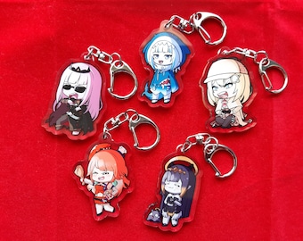 Hololive EN Chibi Gen 1 5cm (2 inches) Acrylic Charms