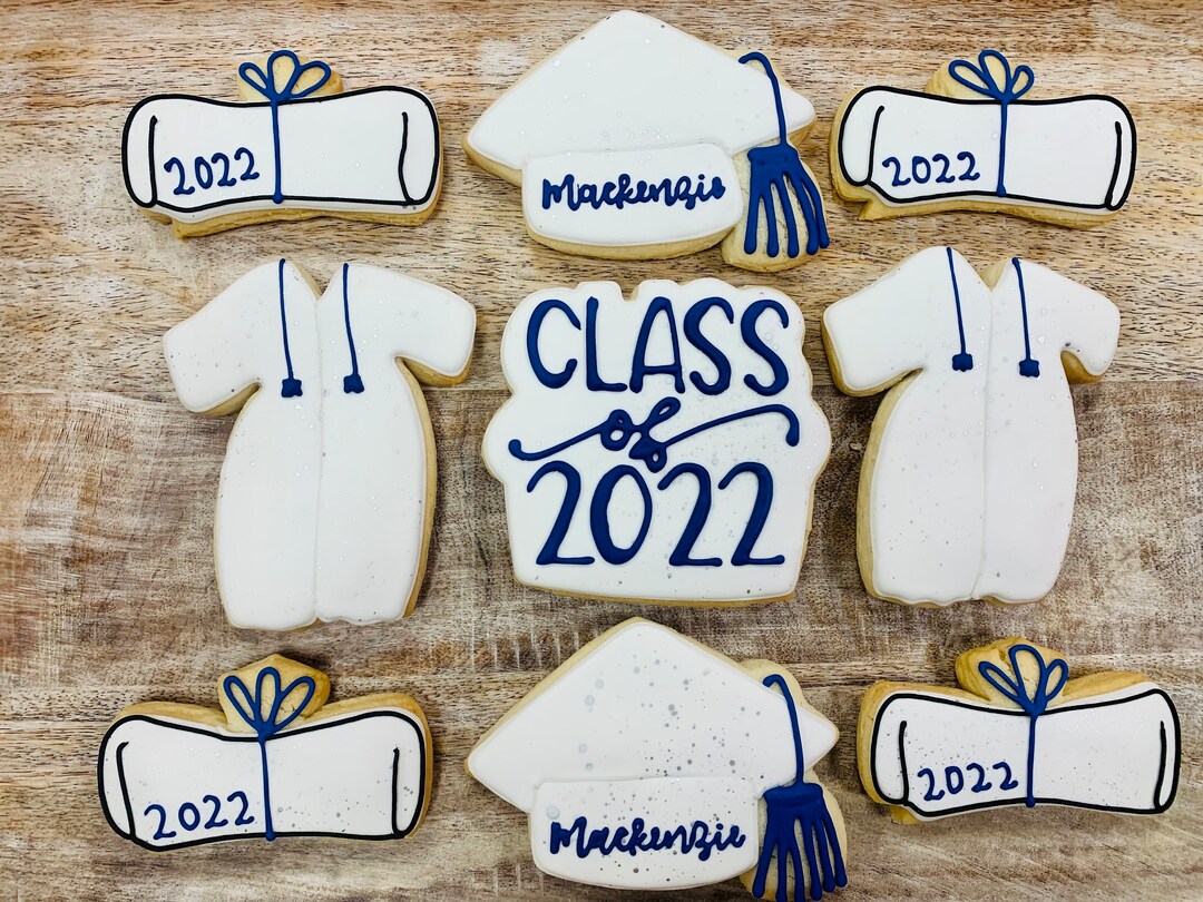 Uic Grad Cookies Personalized Graduation Cookies - Etsy