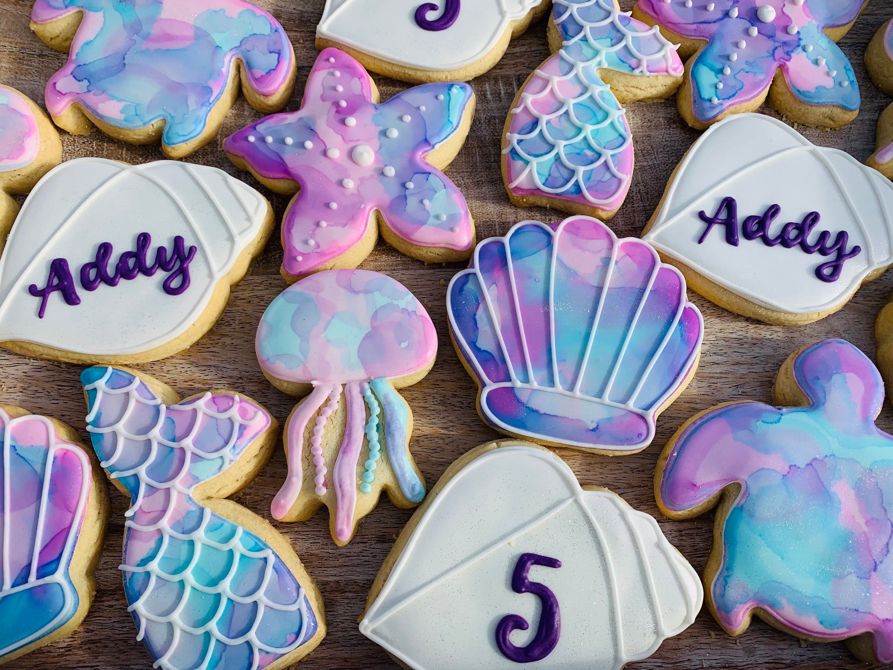 Mermaid Cookies 