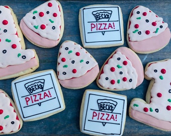 Pizza Party Cookies