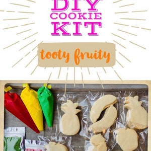 Tooty Fruity DIY Cookie Kit