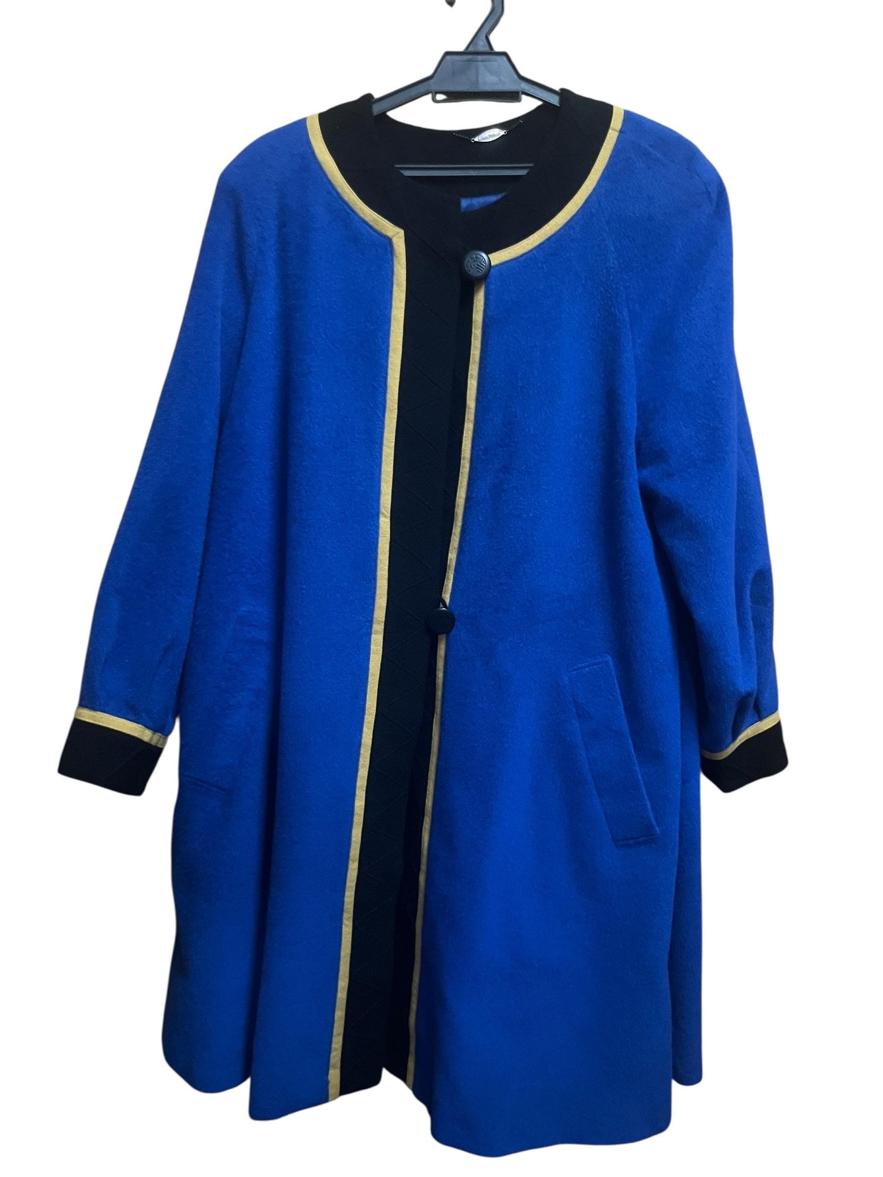 Louis Feraud コートF Louis Feraud Wool Long Coat - Etsy