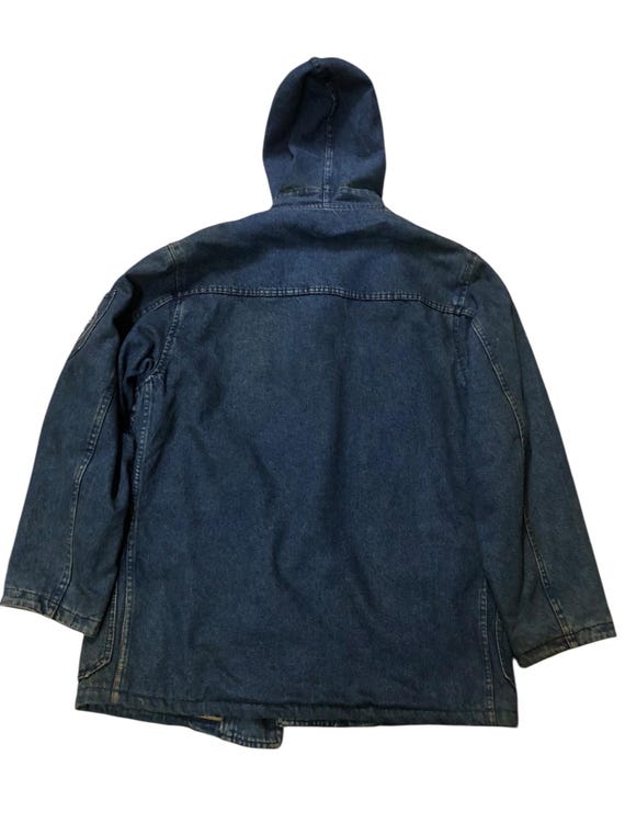 Vintage Archive 80's Valentino Denim Duffle Parkas - Etsy Denmark