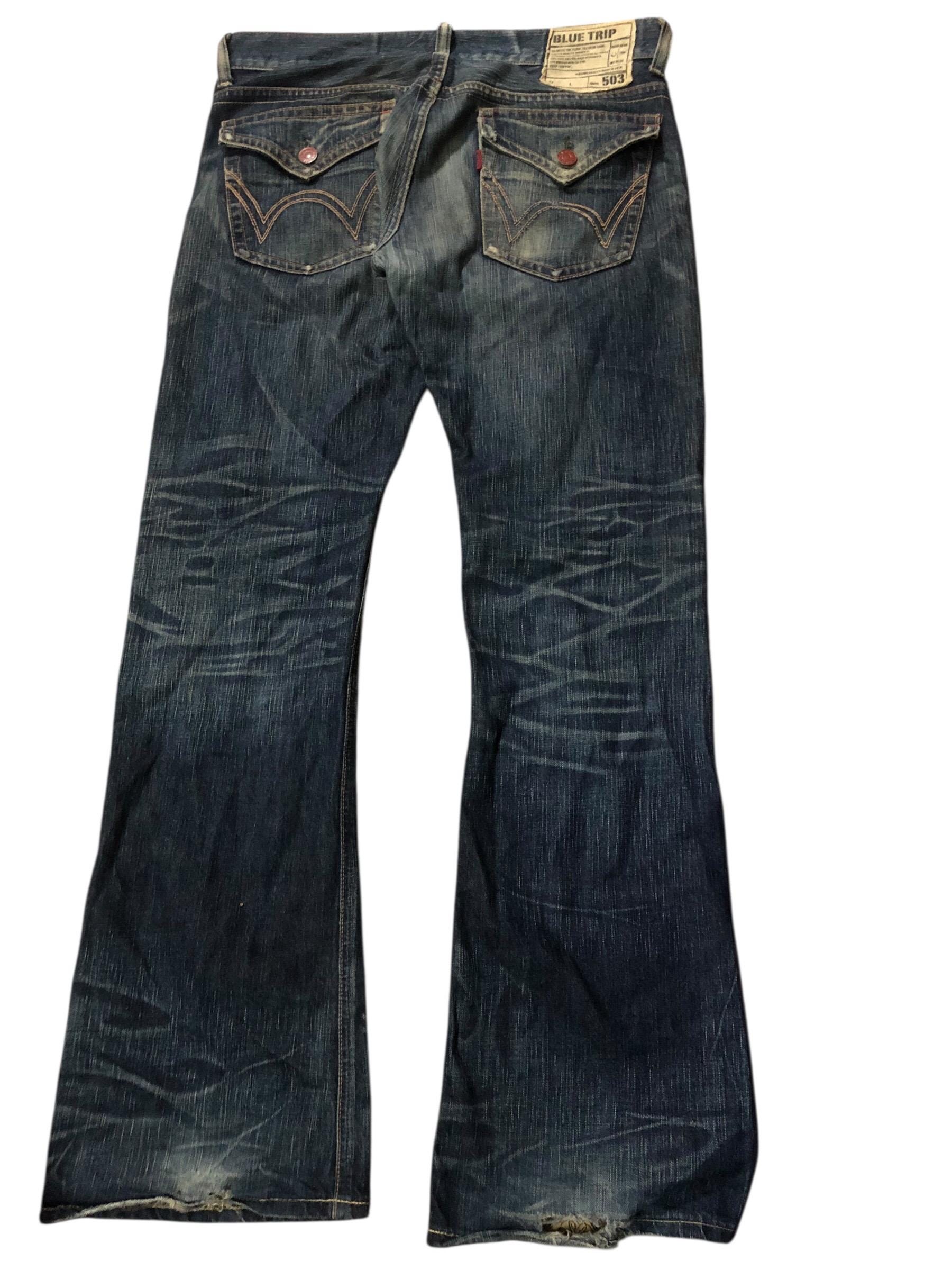 Edwin 503 Flare Denim Pants - Etsy Israel