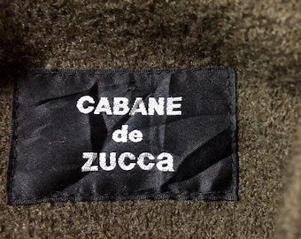 Cabane De Zucca Wool Hooded Military Style Multipocket Jacket - Etsy
