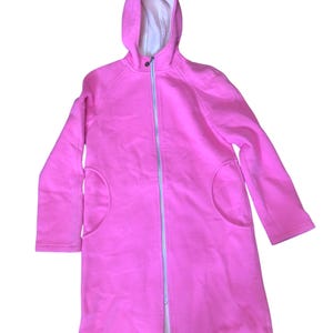 courreges Wool Hooded Long Jacket