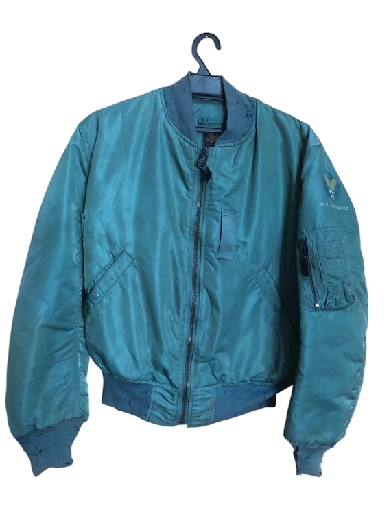 ジャケット・アウター 80's usa old Alpha MA-1 bomber jacket L Vintage 80's Alpha Industries MA-1 Bomber Jacket - Etsy