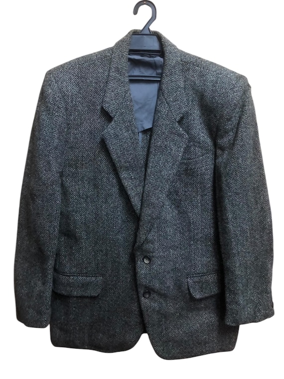 COMME des GARÇONS + Harris Tweed ジャケット Homme Comme Des Garcons X Harris Tweed Wool Blazer - Etsy