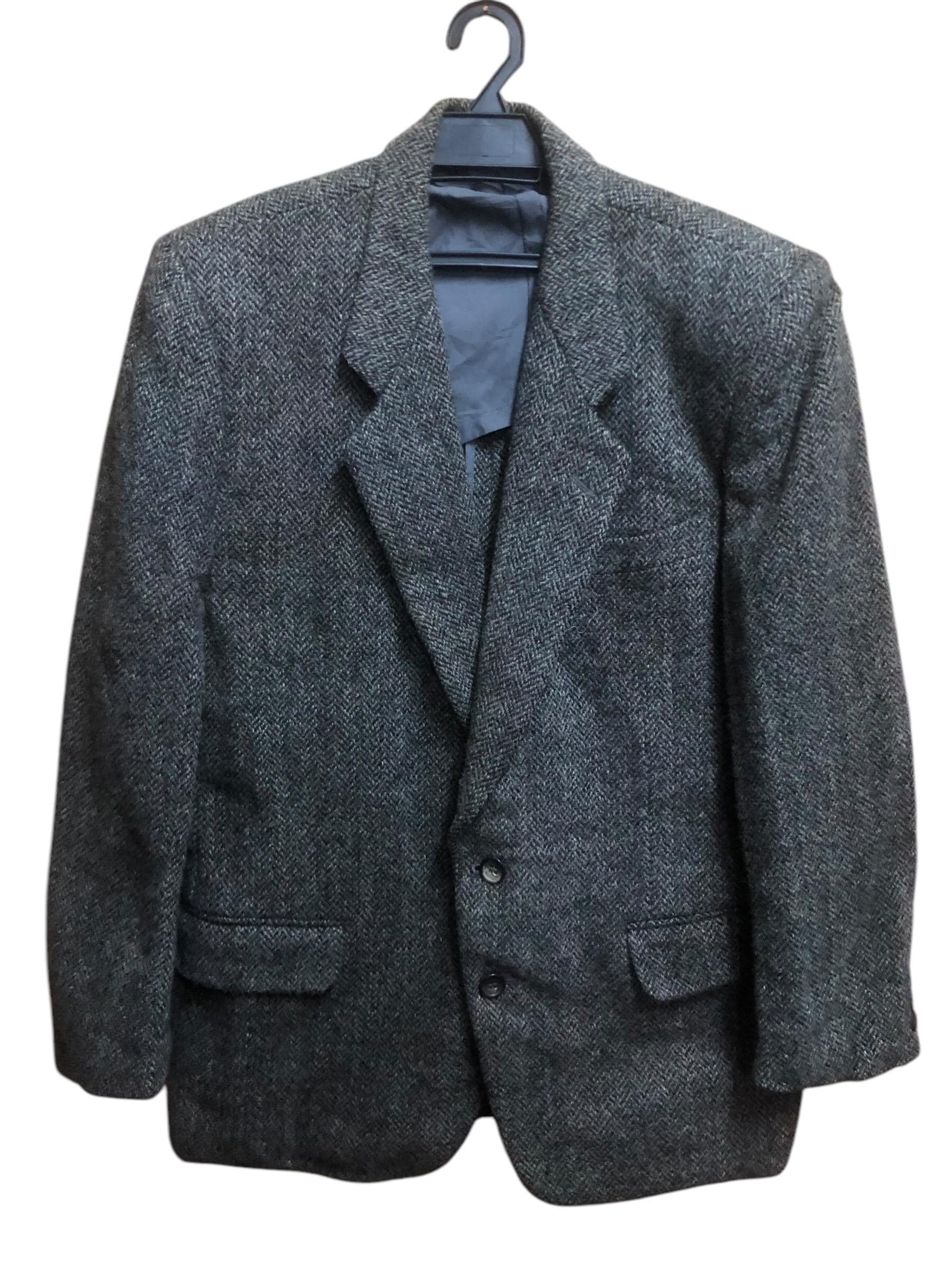 Homme Comme Des Garcons X Harris Tweed Wool Blazer - Etsy