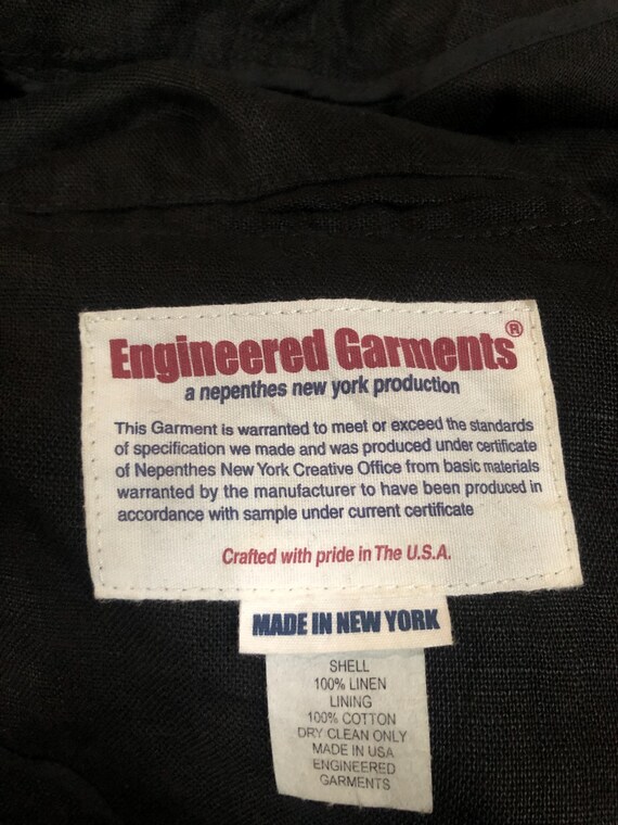 Engineered Garment Linen Dinner Jacket - image 4