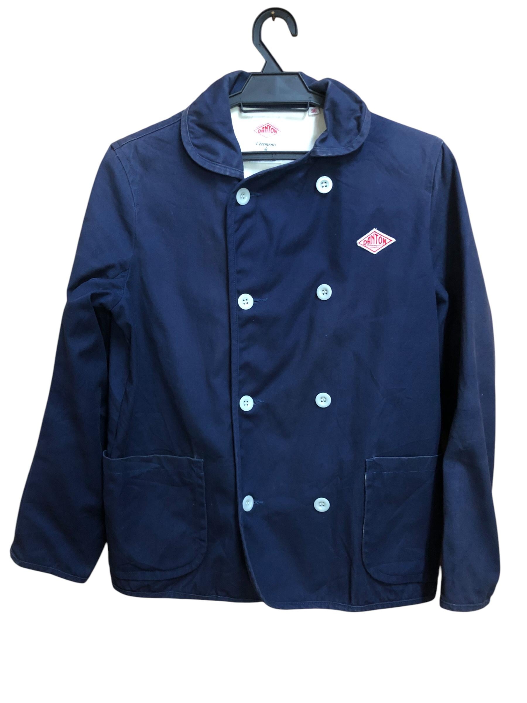 Vintage Danton Double Breast Chore Jacket - Etsy