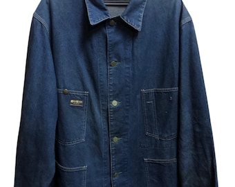 Vintage B'Gosh Union Made Sanforized Denim Chore Workwear Jacke