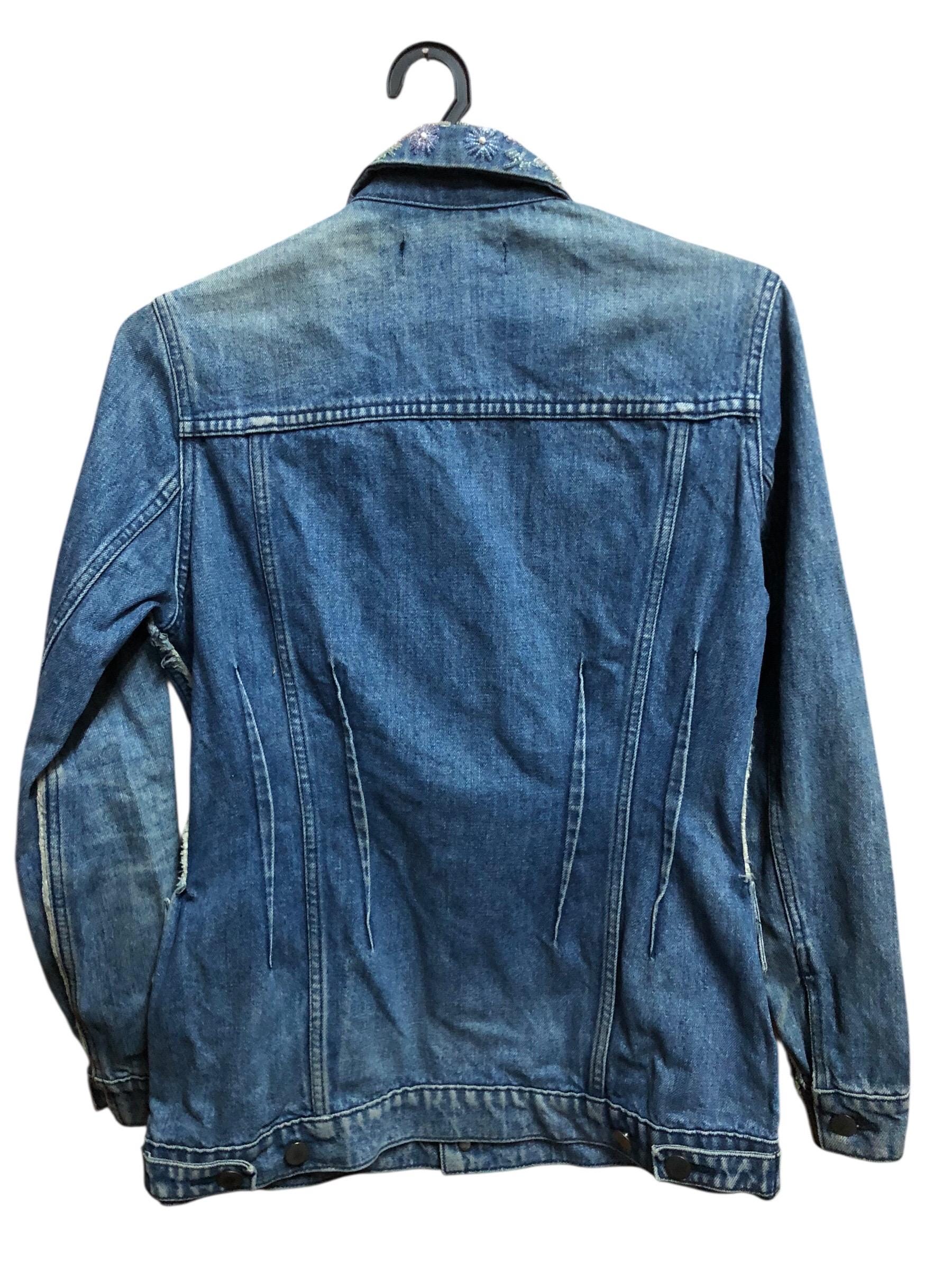 Tricot Comme Des Garcons Denim Jacket - Etsy