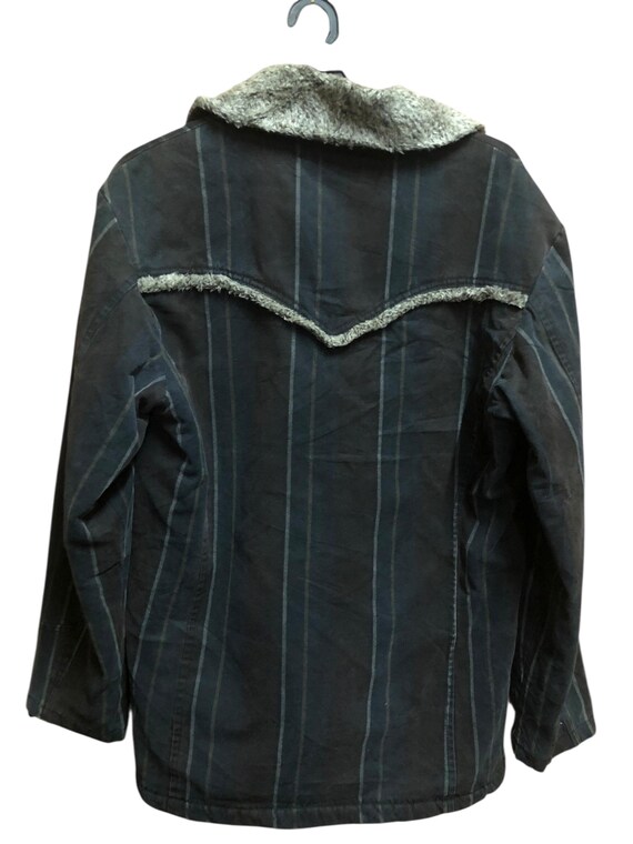 Levi’s Red Loop Stripe Fleece Sherpa Lining Jacket - image 2