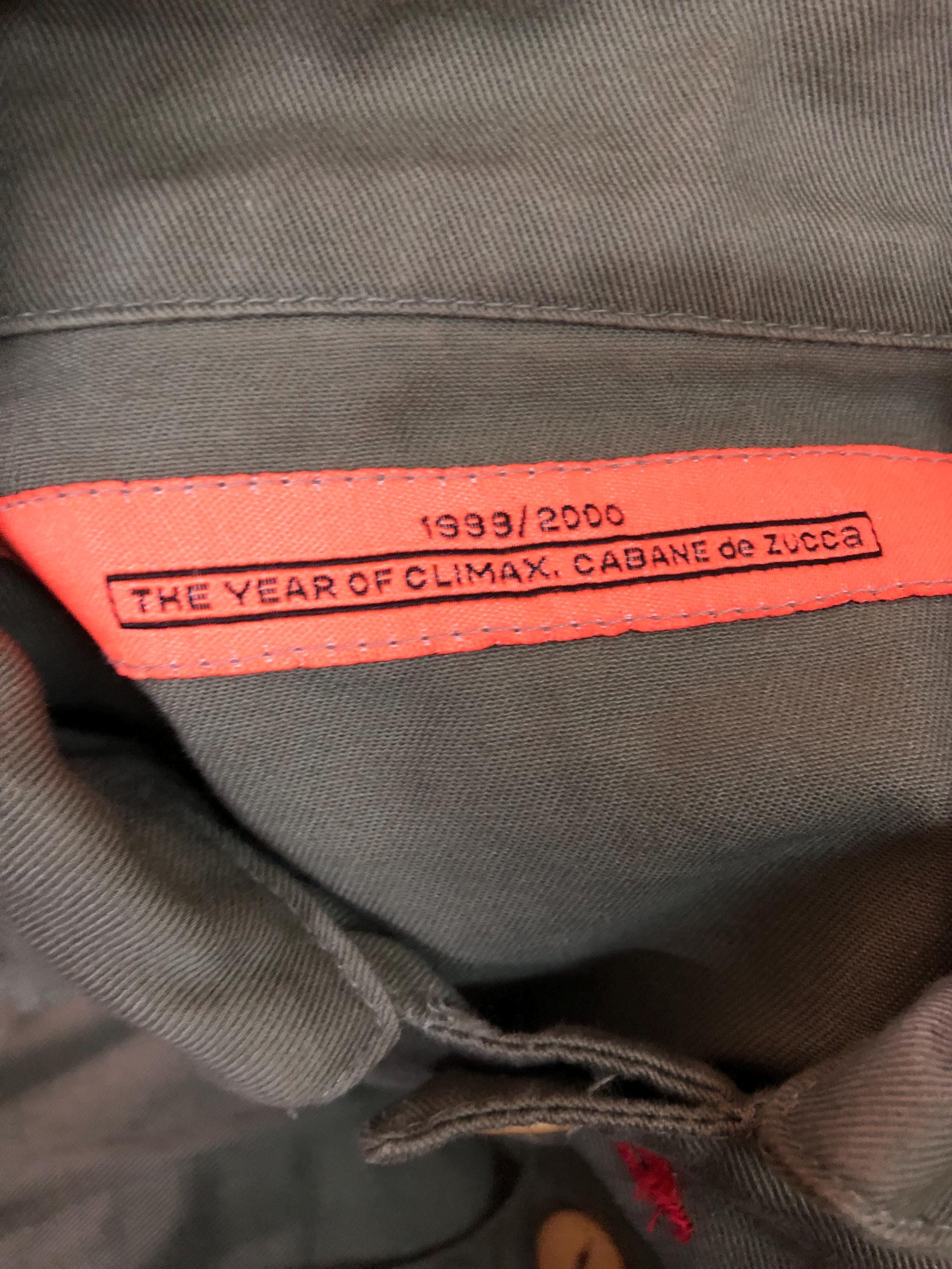 1999/2000 the Year of Climax Cabane De Zucca Work Wear Chore