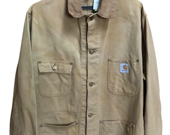 Vintage Carhartt Chore Workwear Jacket