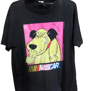 Vintage wacky races Hanna Barbera procuction Nascar T shirt