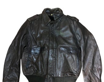 Original Rare Vintage 60s Schott NYC I-S-674-M-S/A-2 Type Leather