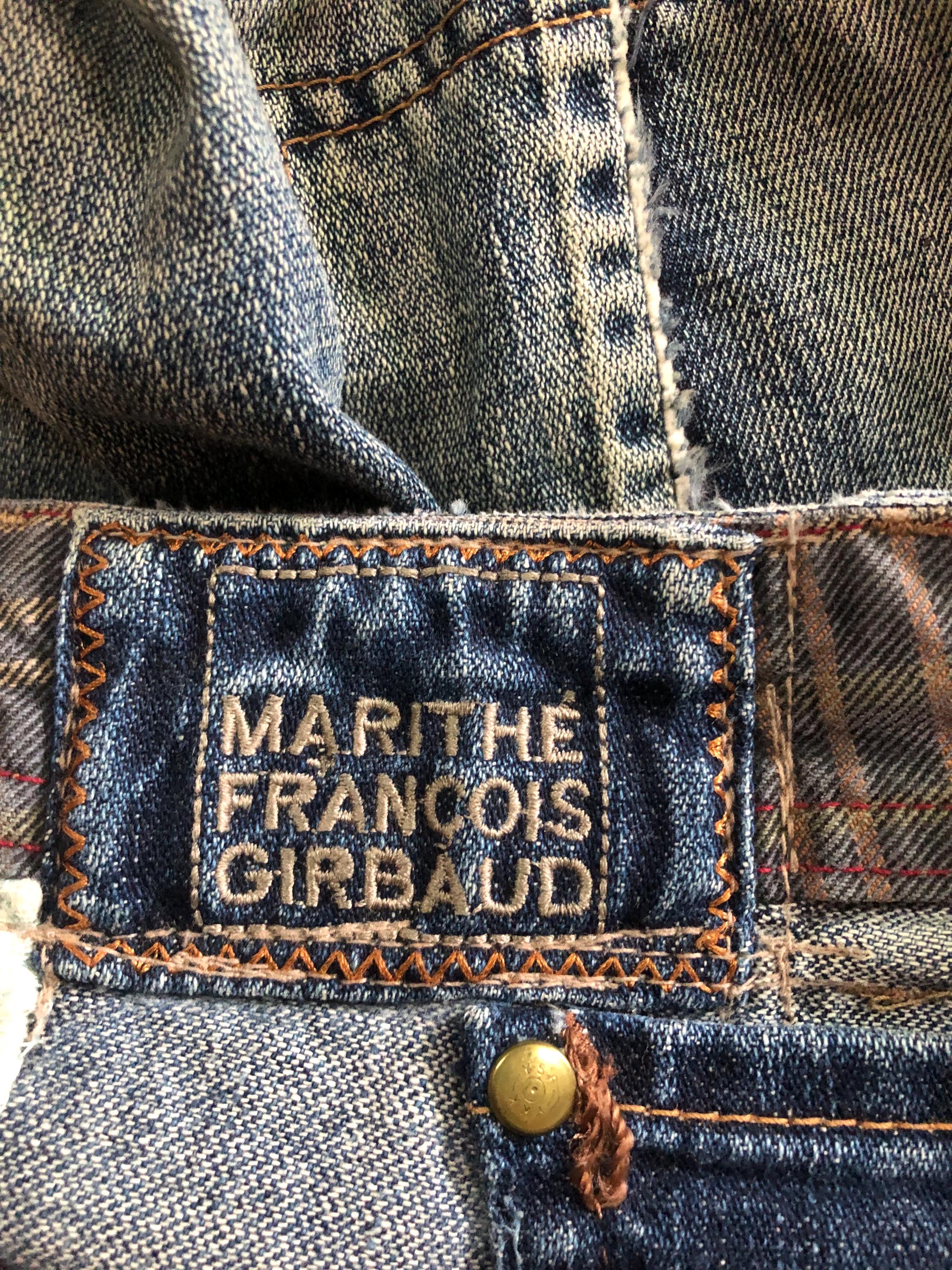 Marithe Francois Girbaud Denim Pants - Etsy Israel