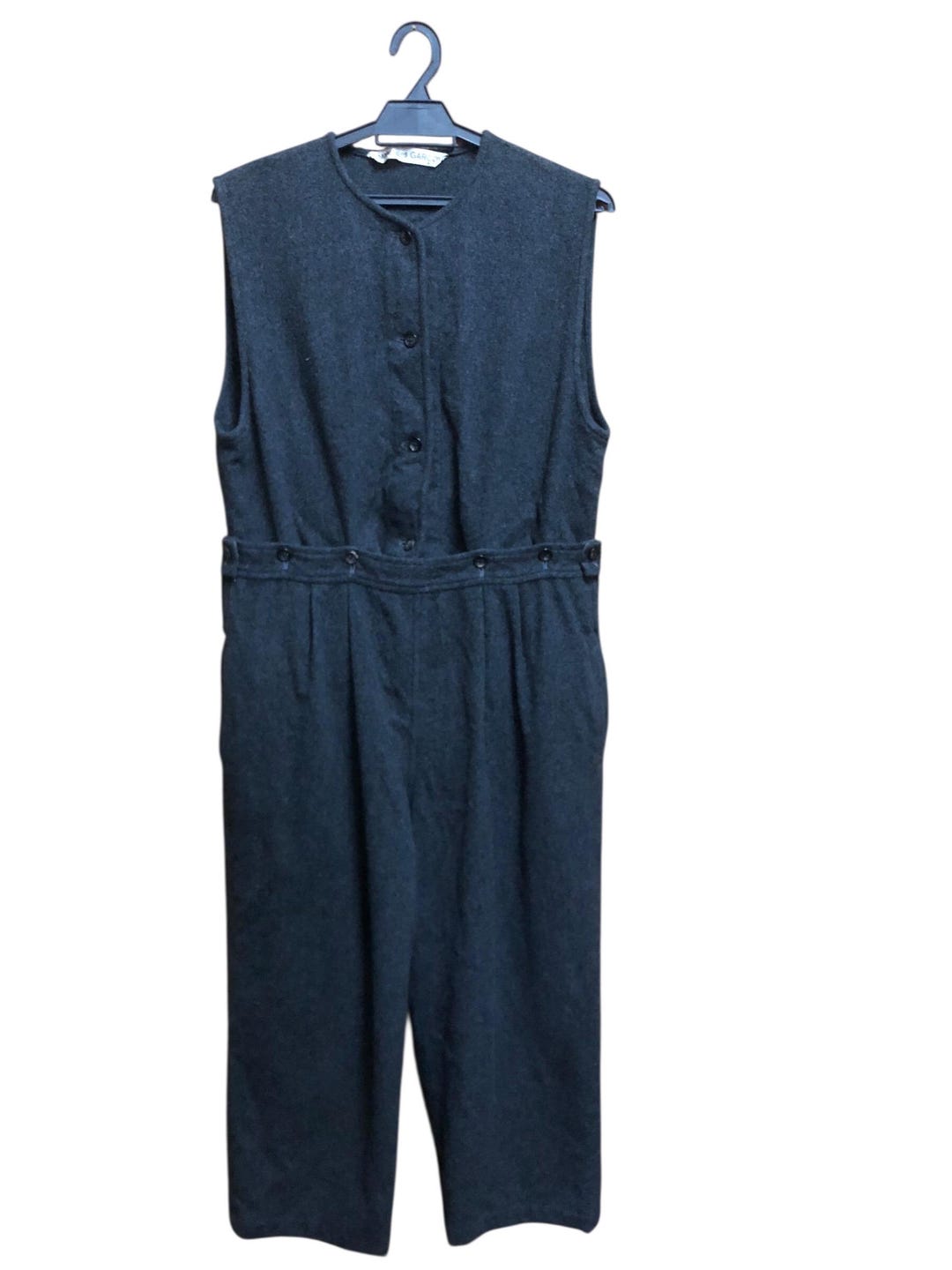 Vintage 90's Comme Des Garcons Wool Overall - Etsy Israel