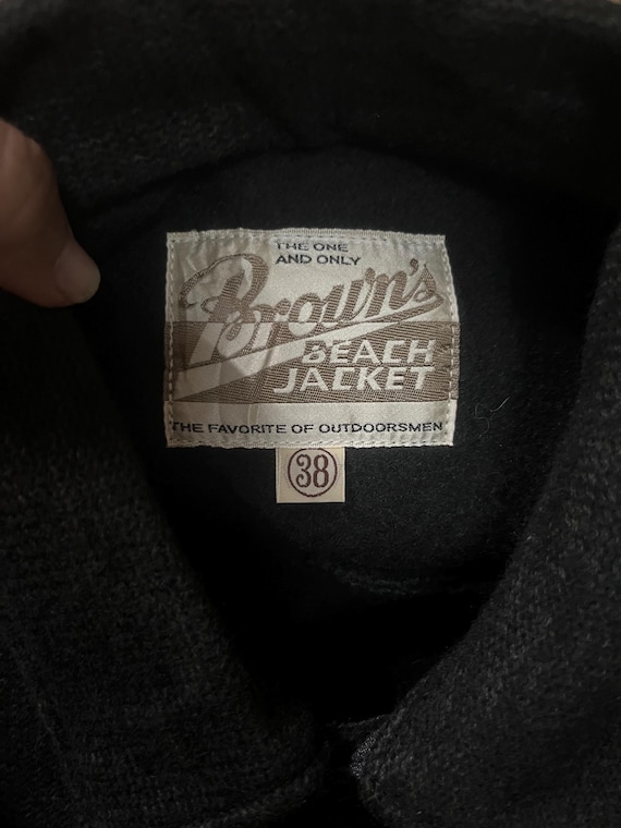 Browns Beach Wool BLend Jacket View 3