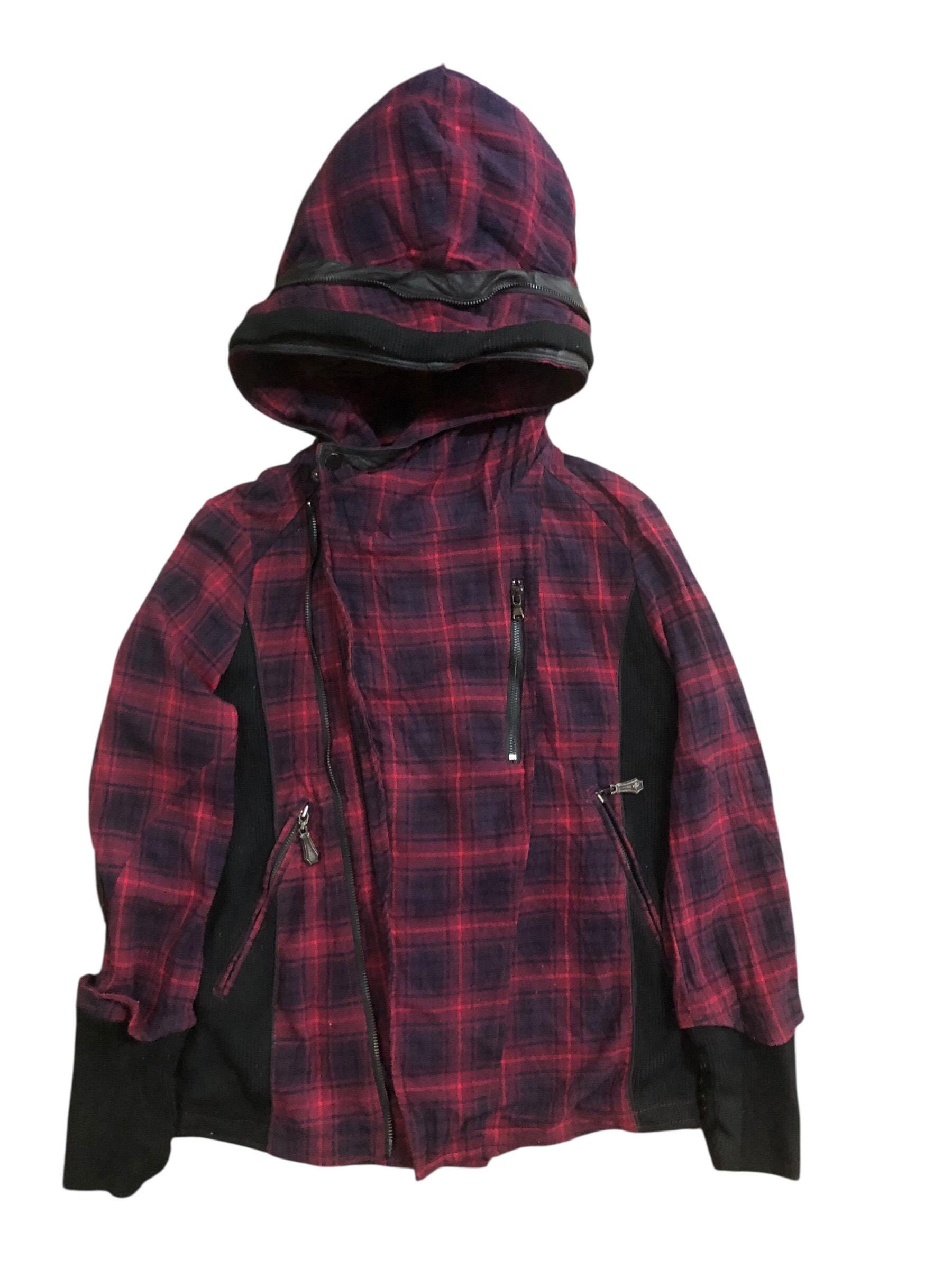 JACKROSE×luv maison Skull zip Hoodie お兄系 Jackrose Luv Maison Check Tartan Hooded Jacket - Etsy