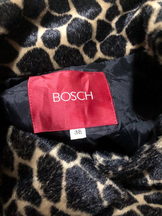 Bosch Leopard motif Button down jacket - image 3