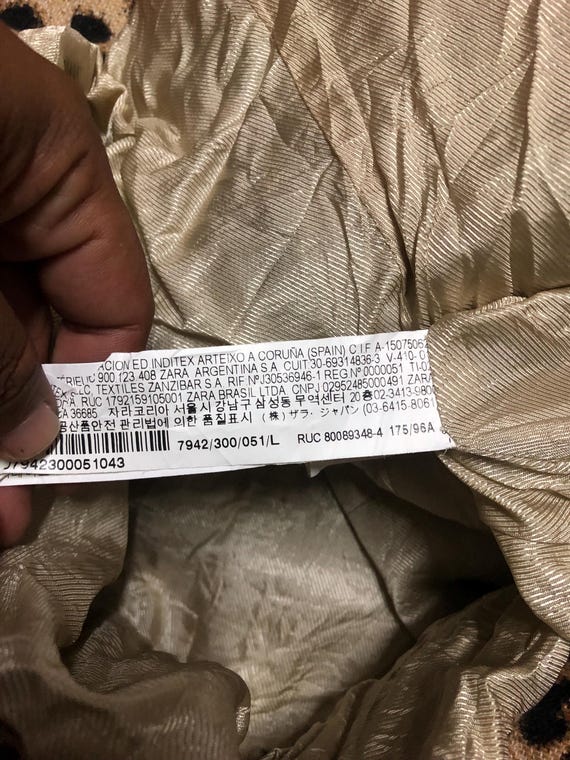 Zara Basic Collection Leopard Print Motif Jacket - image 3