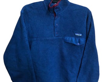 Vintage Patagonia Synchilla Half button fleece Pull over