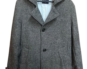 Marinero Quadro Wool Salt & Pepper Jacket