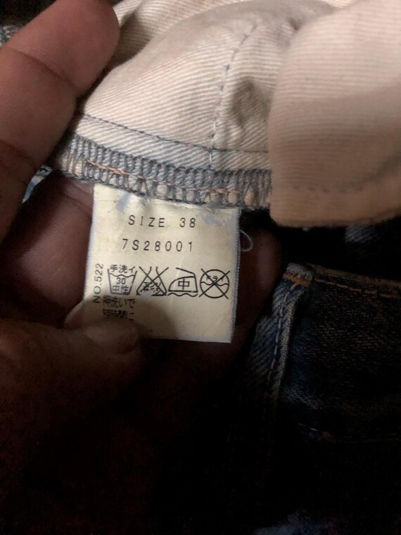 Stunning Patchwork Distressed Denim Pants - image 4