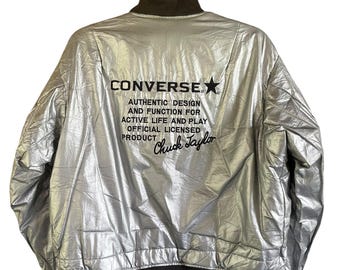 Converse Boston Mass USA Reversible Bomber Jacket