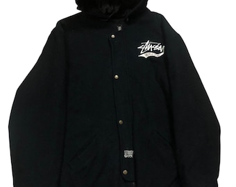 Vintage 1991 Stussy Burly Gear World Tribe Wool Parkas - Etsy