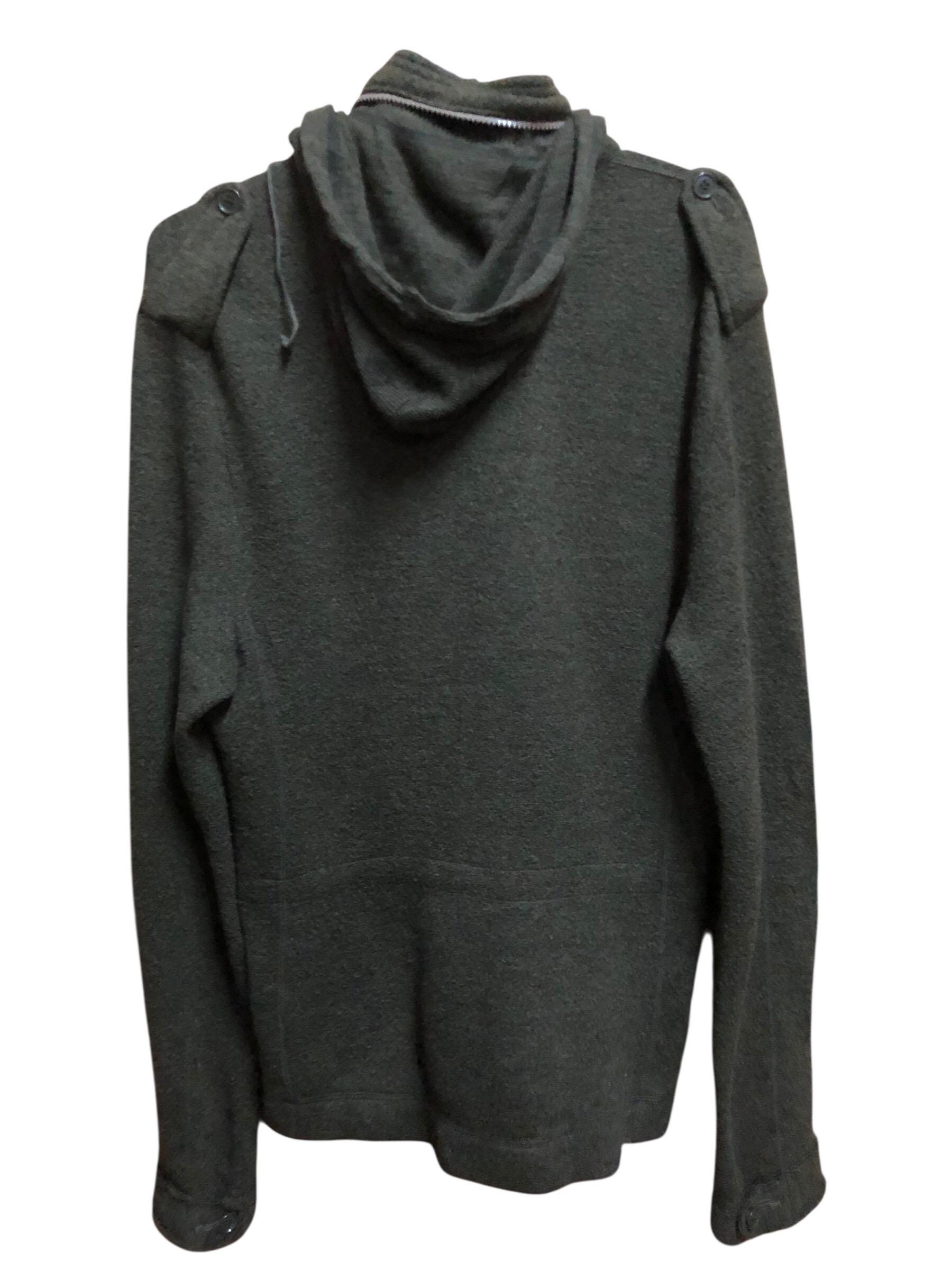 Cabane De Zucca Wool Hooded Military Style Multipocket Jacket - Etsy