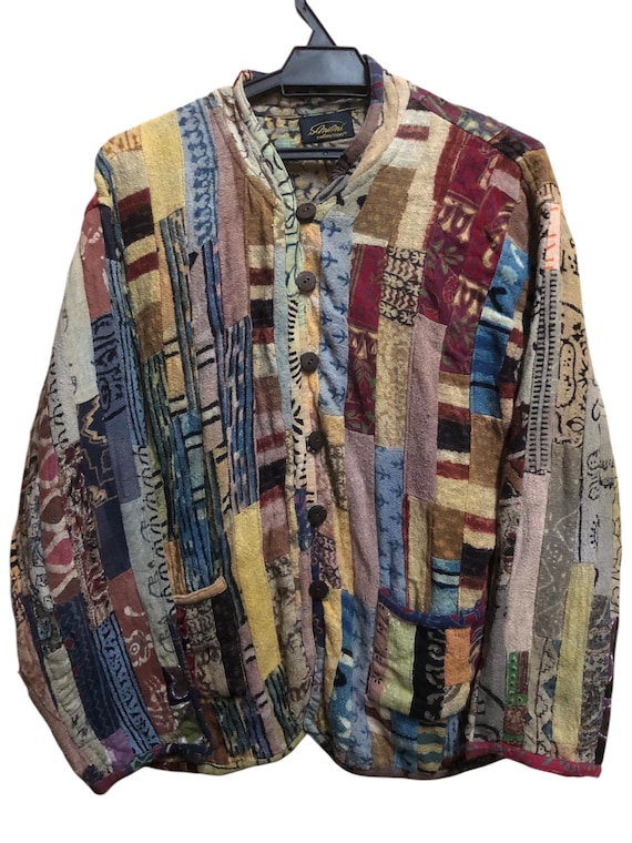 Mimi Collection Patchwork Kapital Inspired Jacket - image 1