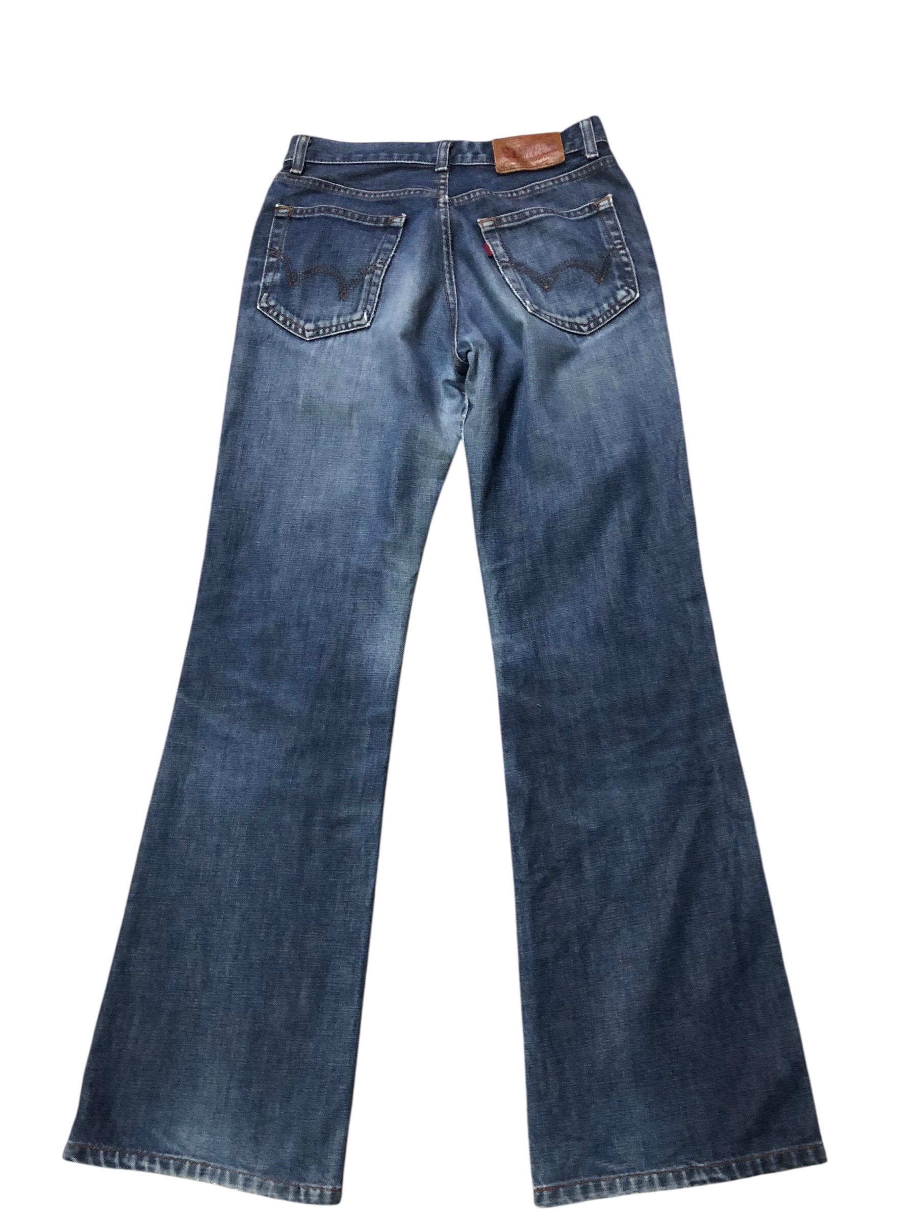 Edwin 503 Flare Denim Pants - Etsy Australia